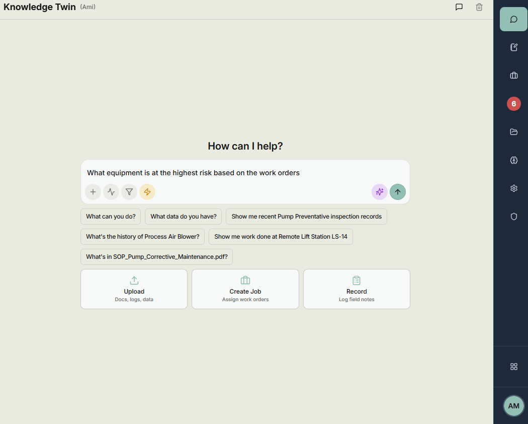 TeamSolve Knowledge Twin Dashboard